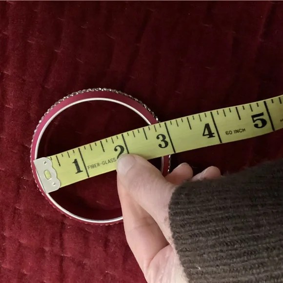 HOST PICK Pink Rhinestone Bangle Bracelet - Picture 4 of 6